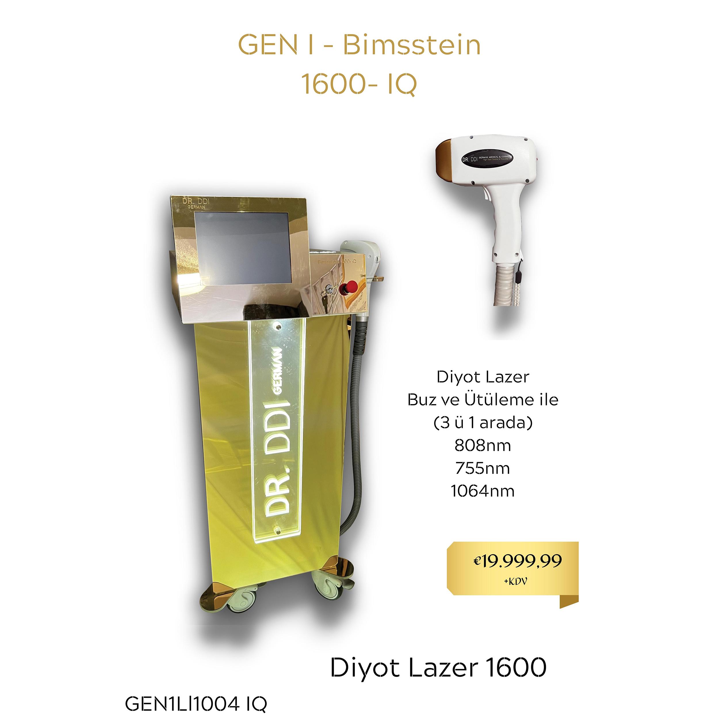 GEN I - Bimsstein 1600- IQ